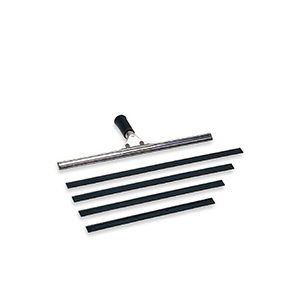 Stainless steel wiper